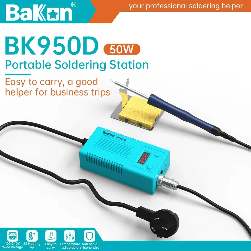 Electronics Repair Training - Bakon BK950D Soldering Station Estación T12