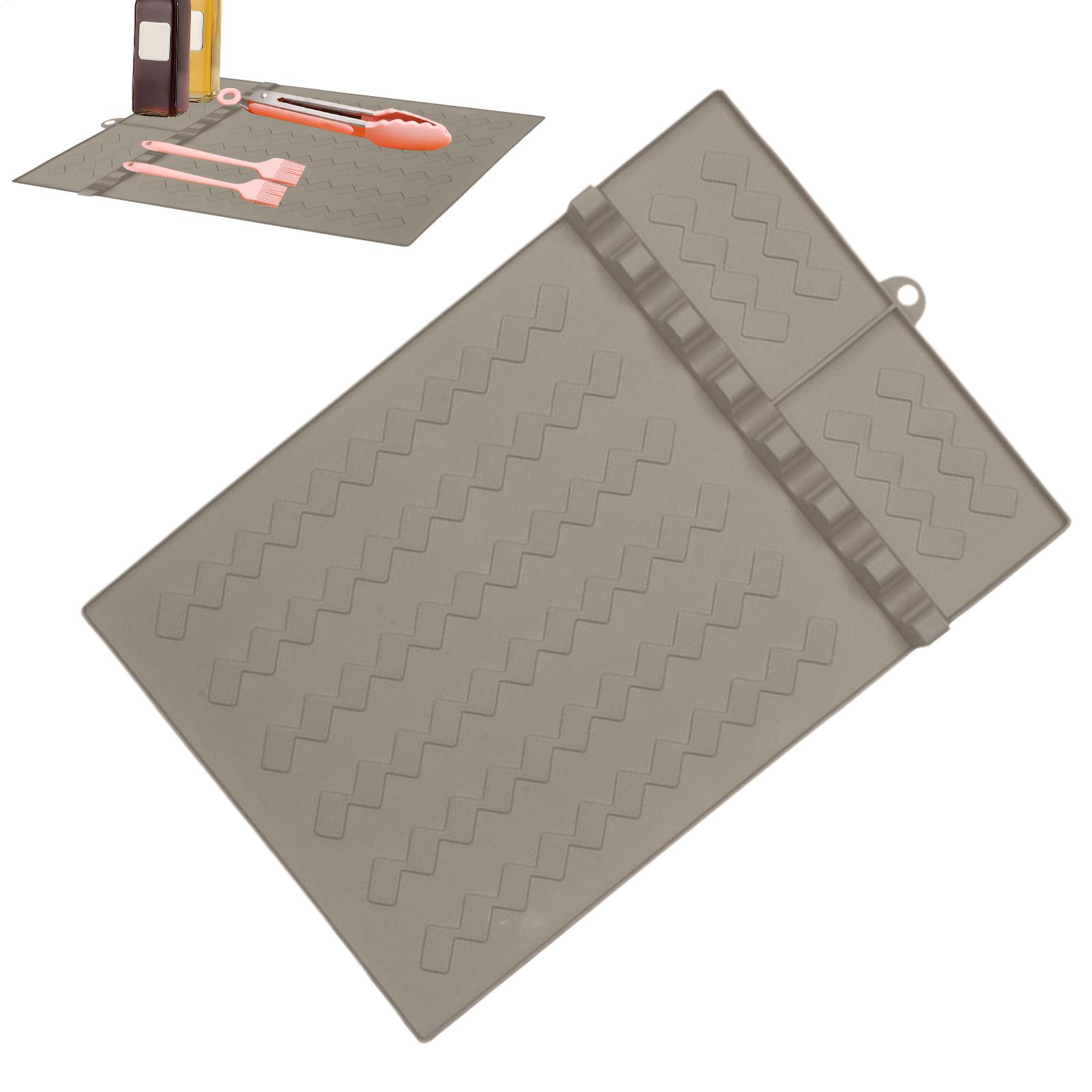 Heat Mat Silicone - Silicone BBQ Grill Mats Side Shelf