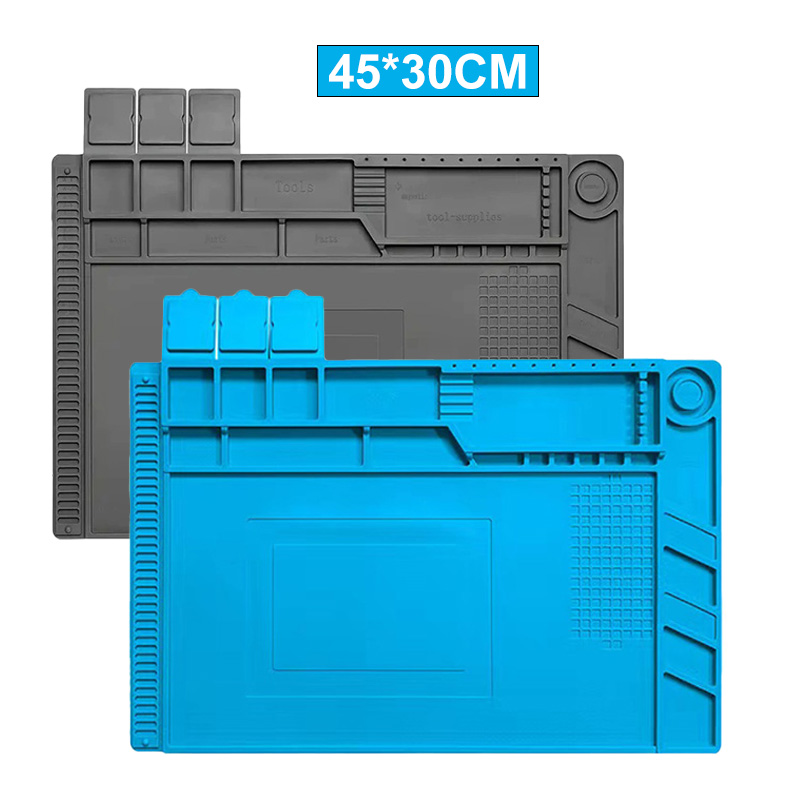 Electronics Repair Workstation - 45*30CM Magnetic Mat Silicone Work Mat