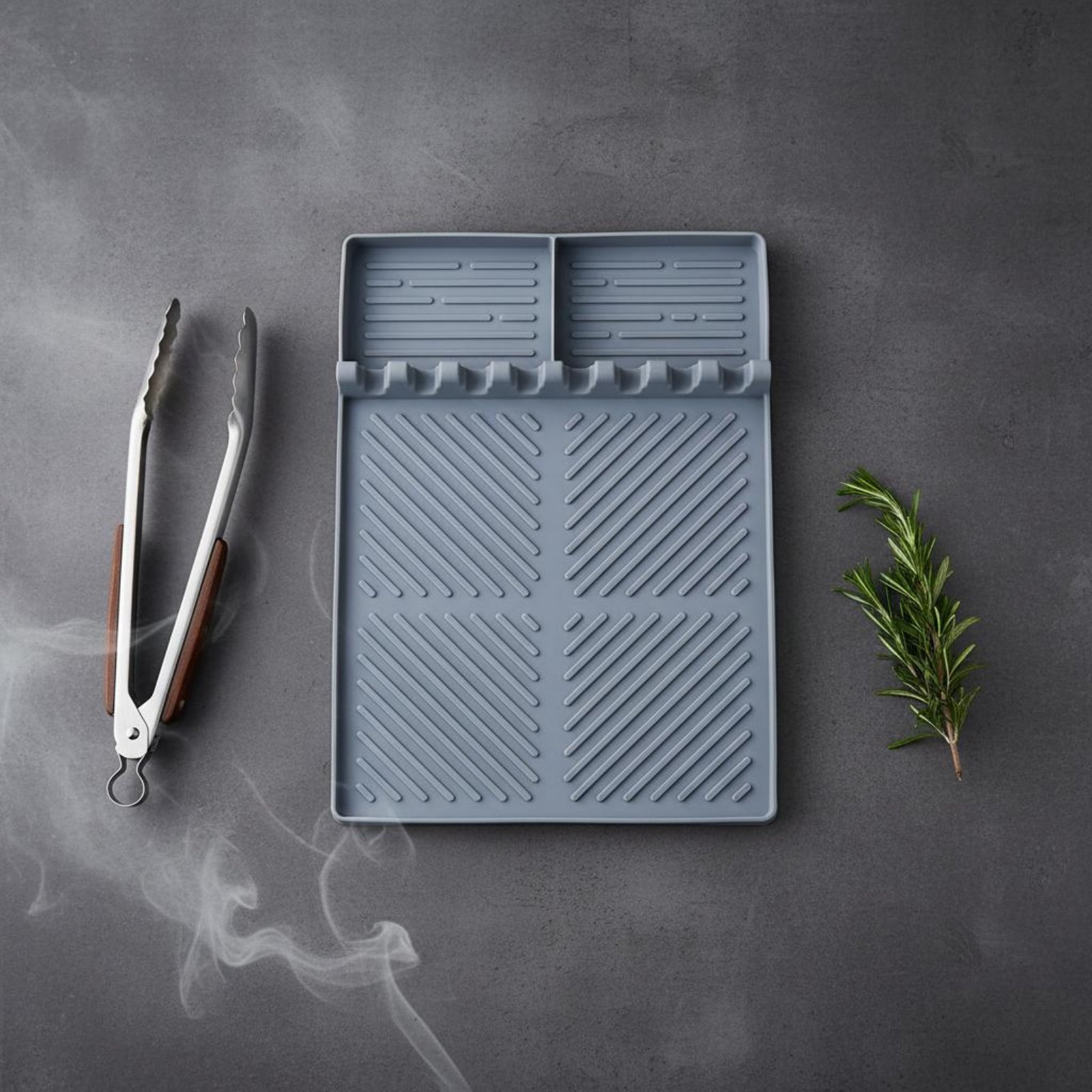 Heat Mat Silicone - Cooking Side Shelf Mat Heat Resistant