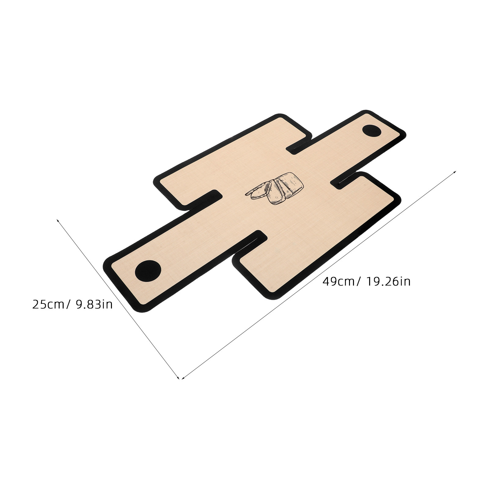 Reusable Silicone Baking Mat B - Heat Mat Silicone 评论和价格
