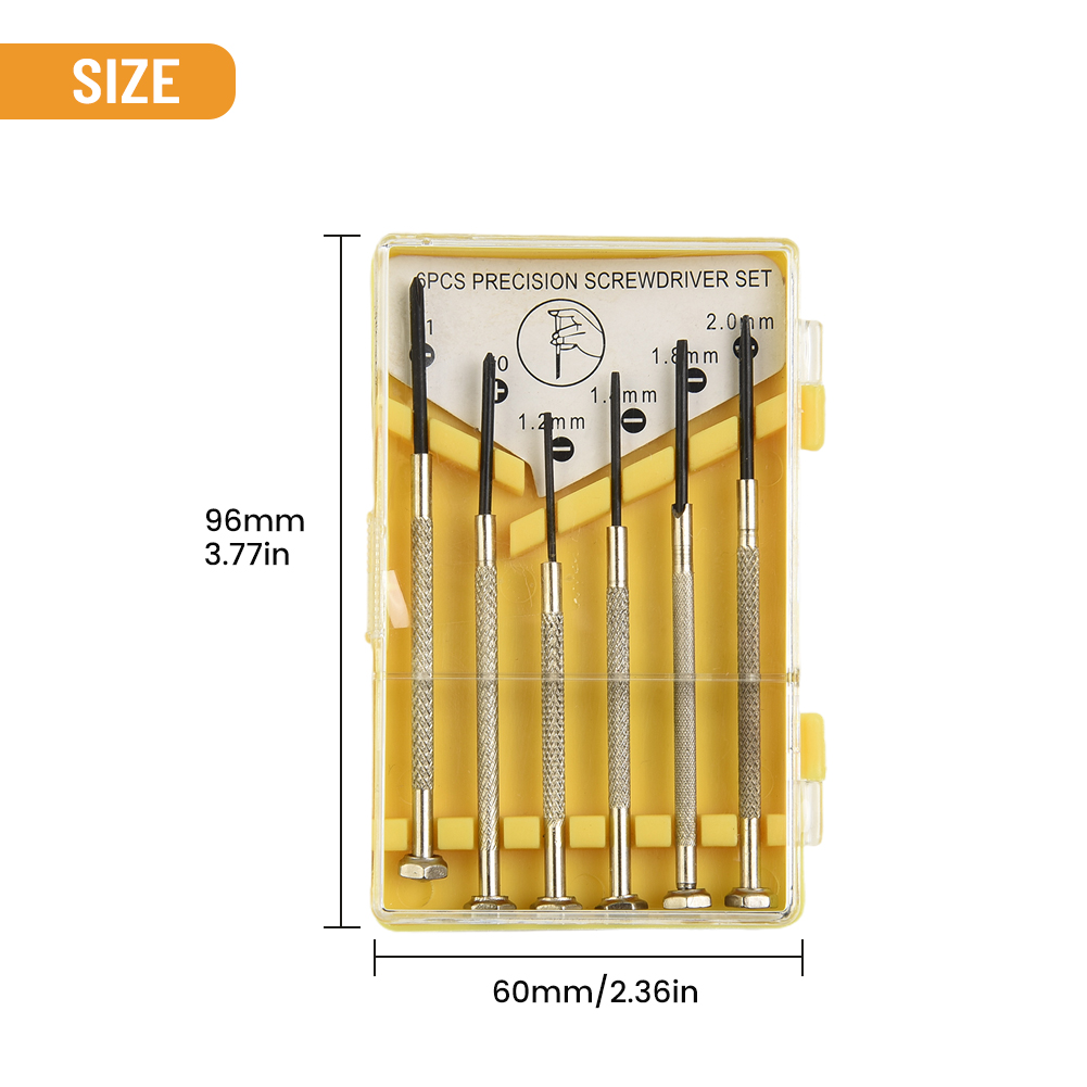 Micro-Size 6pc Screwdriver Kit - Electronics Repair Technician 评论和价格