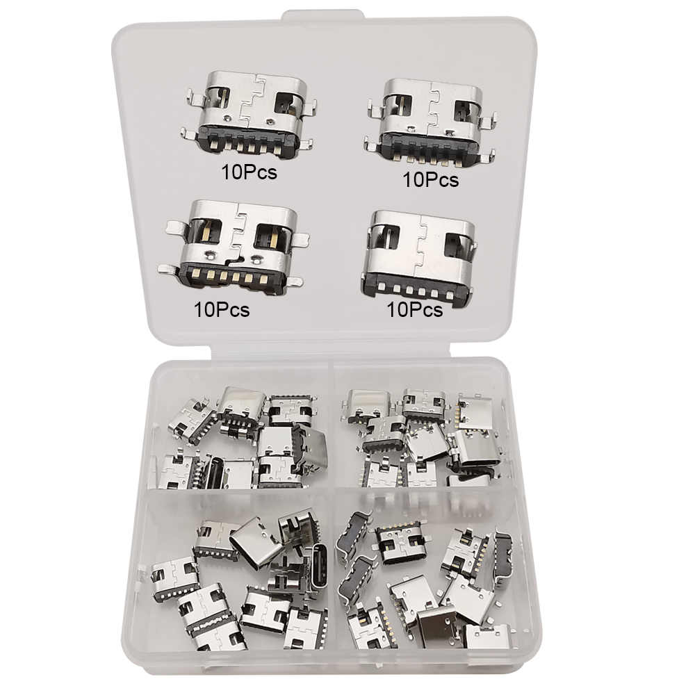 40/80/100Pcs Mix 2Pin 6Pin 16P - Electronics Repair Training 评论和价格