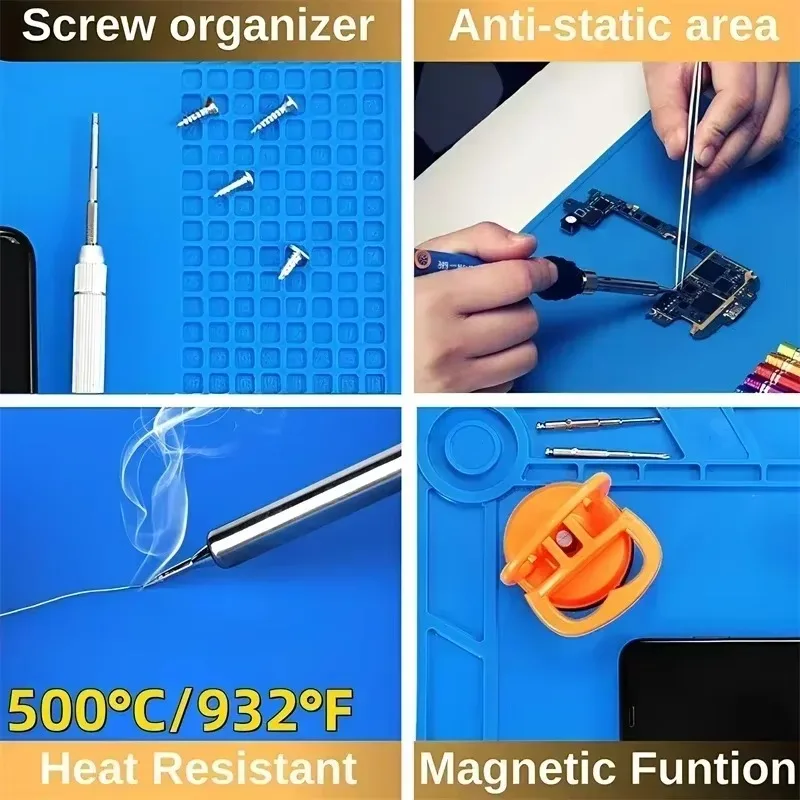 Magnetic Mat Silicone Work Mat - Electronics Repair Workstation 评论和价格