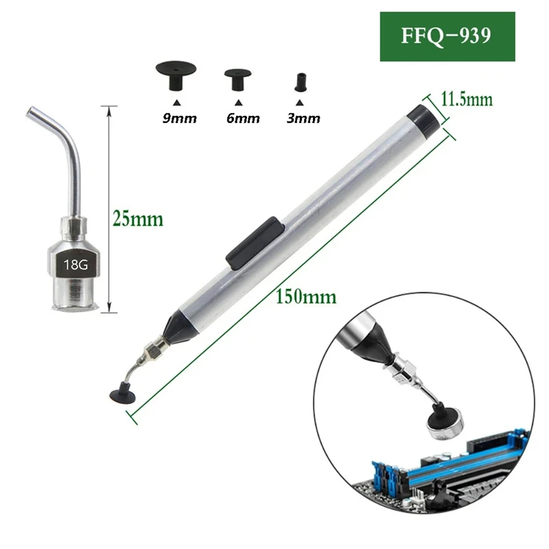 Manual Vacuum Suction Pen Kit  - Electronics Repair Training 评论和价格