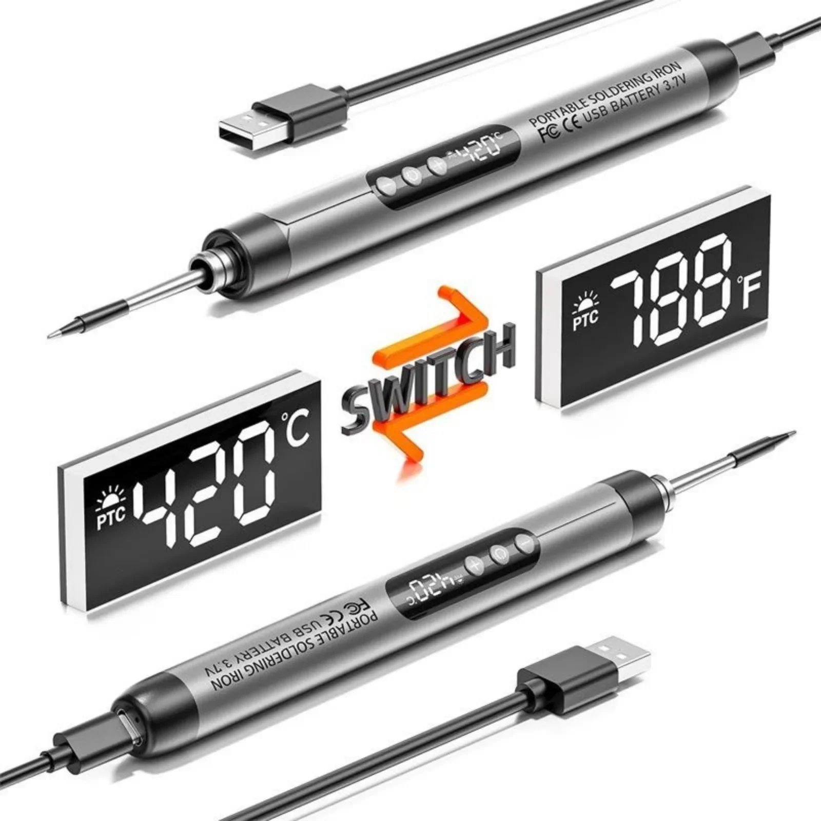 Mini Soldering Iron USB Rechar - Electronics Repair Technician 评论和价格